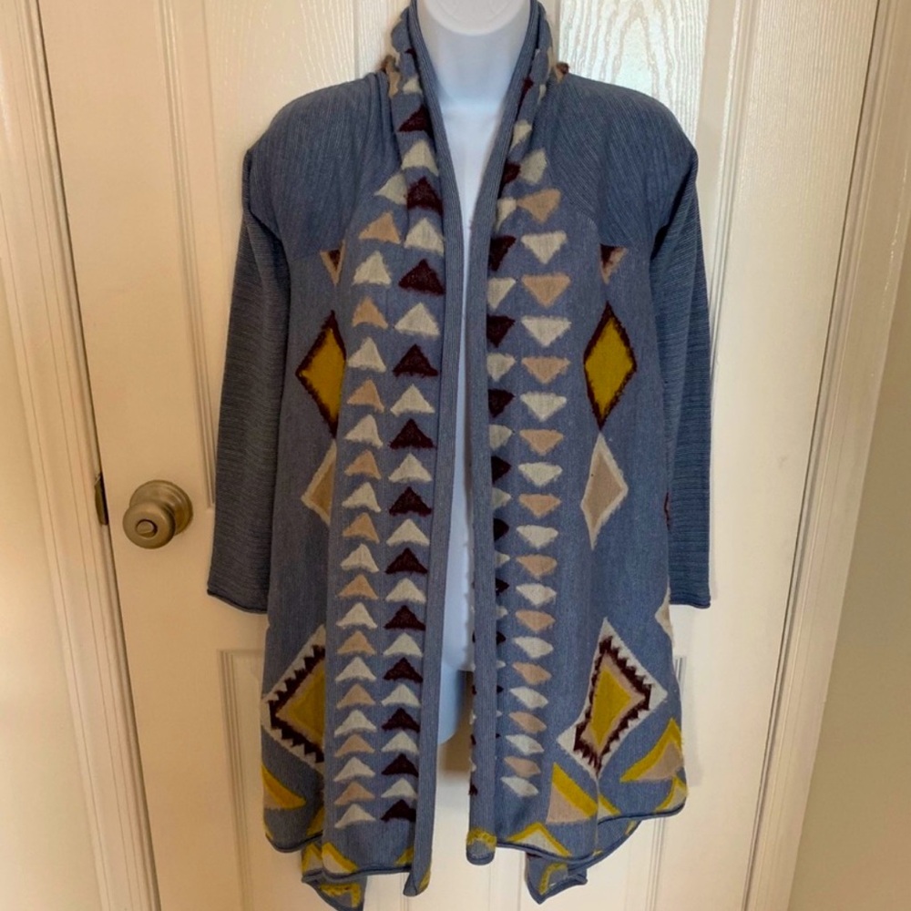 Anthro Fiets Voor Drape Cardigan